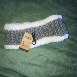 C.C. Headband Sherpa Lined Knit